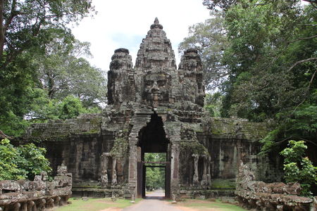 Preah Khan temple gate