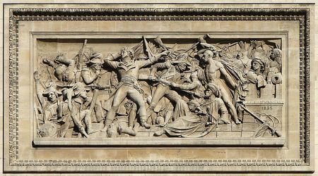 Arc de Triomphe Sculpture La prise d'Alexandrie le 3 juillet 1798 by John-Étienne Chaponnière
