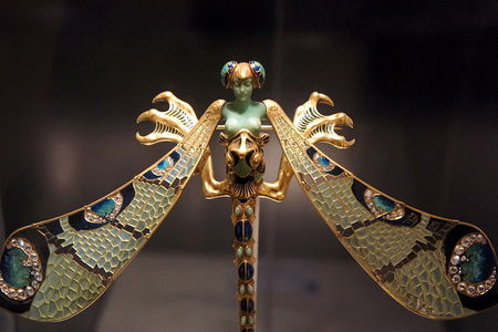 Dragonfly Woman Corsage Ornament at Calouste Gulbenkian Museum