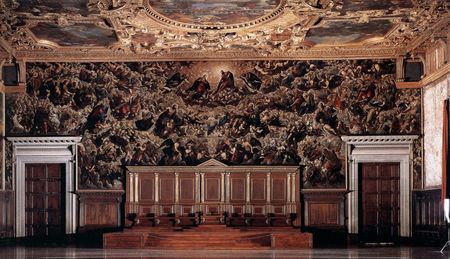 Doge's Palace Paradise By Tintoretto 