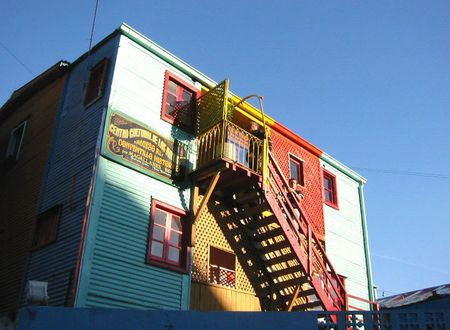 La Boca Red Stairs