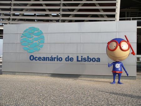 The Mascot of Lisbon Oceanarium 