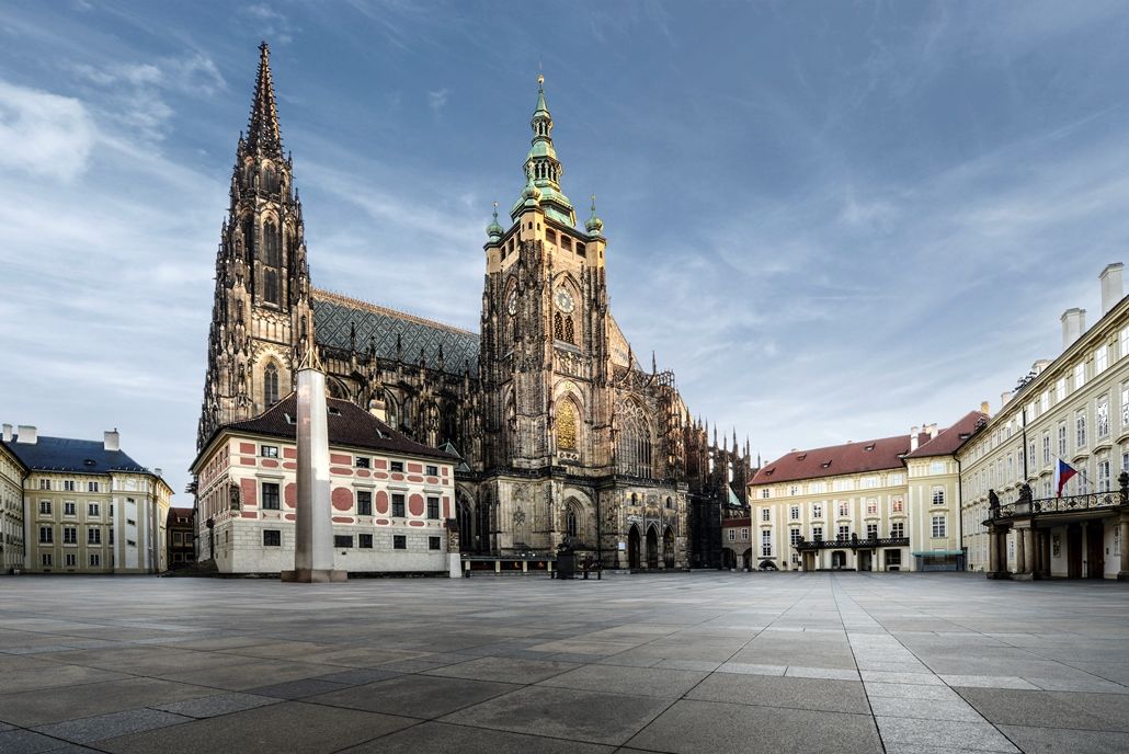 Prague Castle and St. Vitus Cathedral Exterior